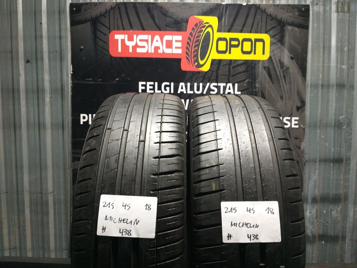 Opony letnie 215/45/18 MICHELIN PILOTSPORT3 #438