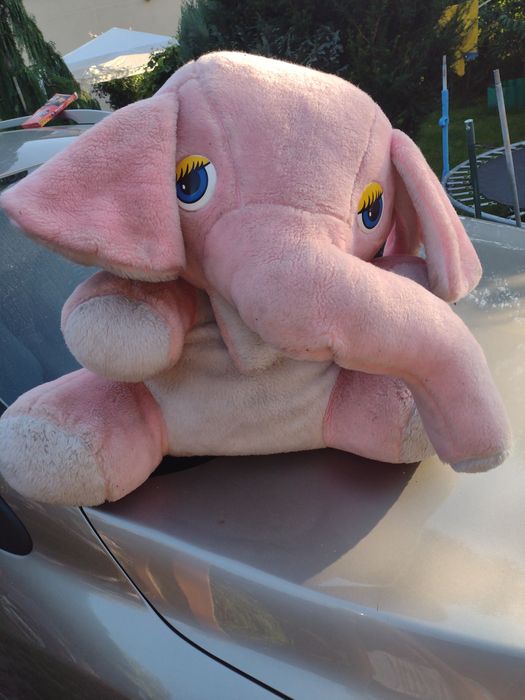 Słoń pluszowy zabawka