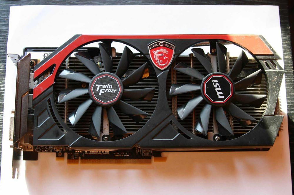 Karta  graficzna  Nvidia  GTX 760  MSI  Twin Frozr   Gaming  series