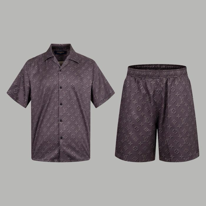 Рубашка шорты LOUIS VUITTON комплект мужской костюм спортивный