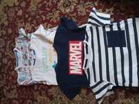 T-shirty na krótki rękaw dla chłopca w rozmiarze 116