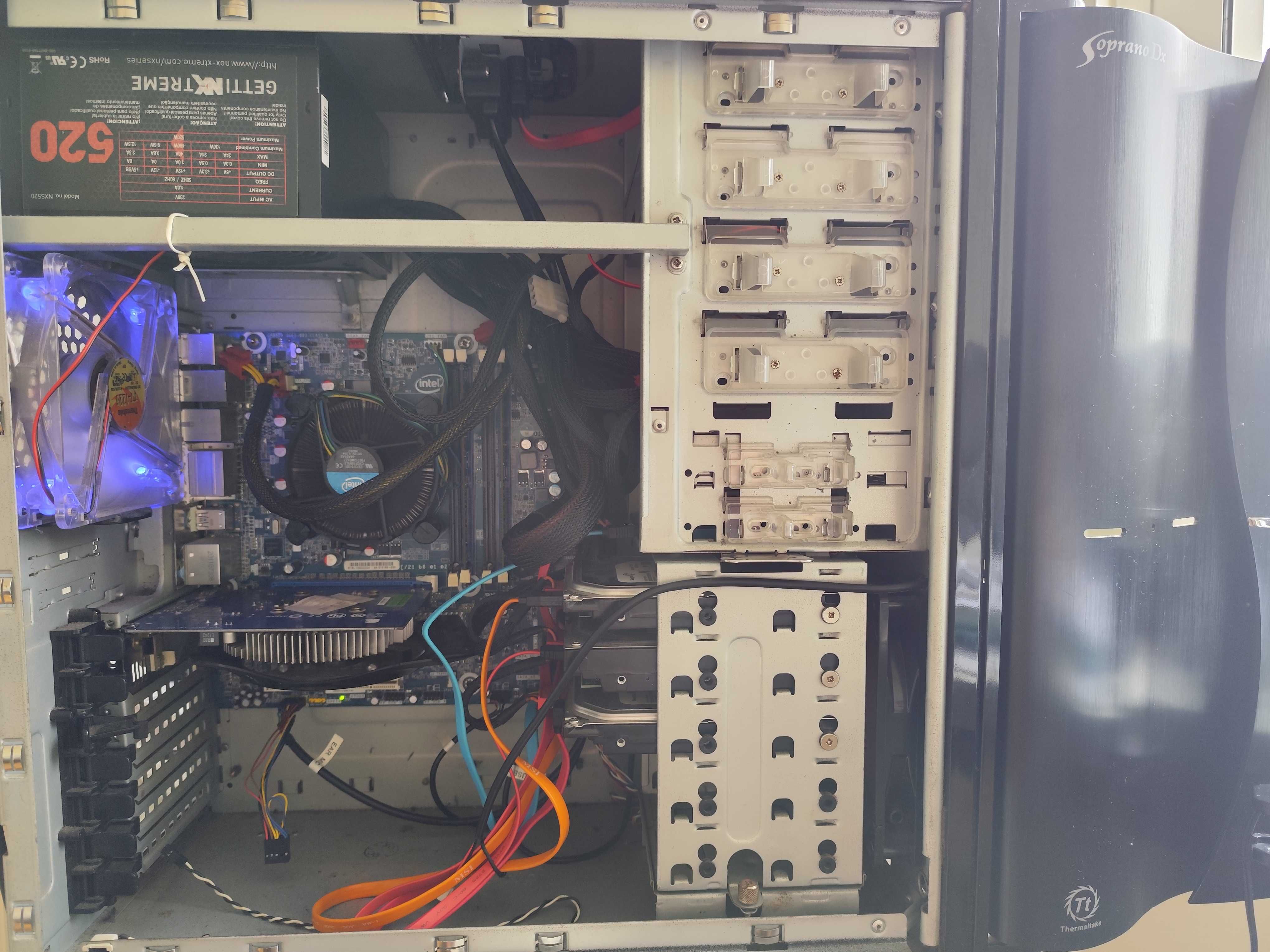 Desktop Intel QuadCore i5-2300 2.80GHz-8GB Ram+Teclado e Rato sem fios