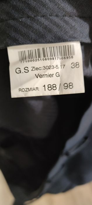 Garnitur niebieski Recman