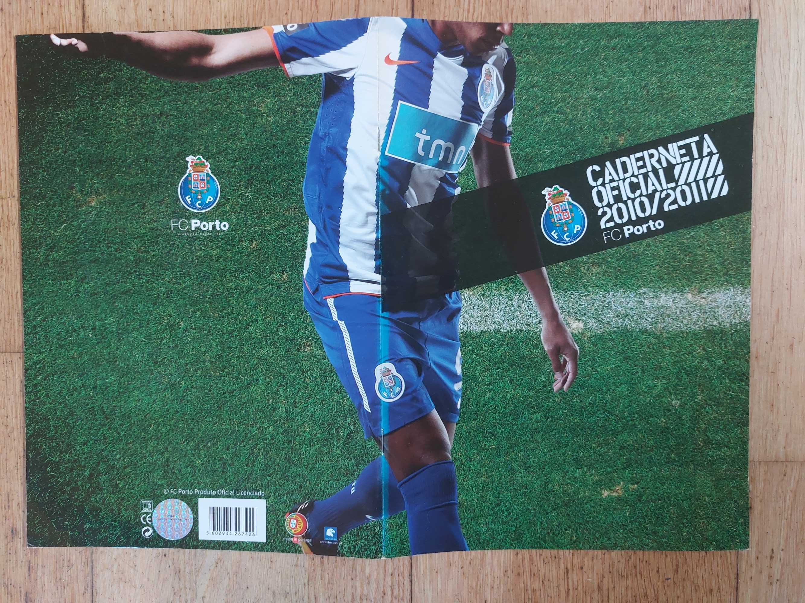 Caderneta oficial FC Porto 2010-11 - Completa