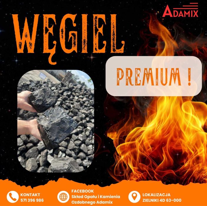 KOSTKA Węgiel kamienny wysokokaloryczny