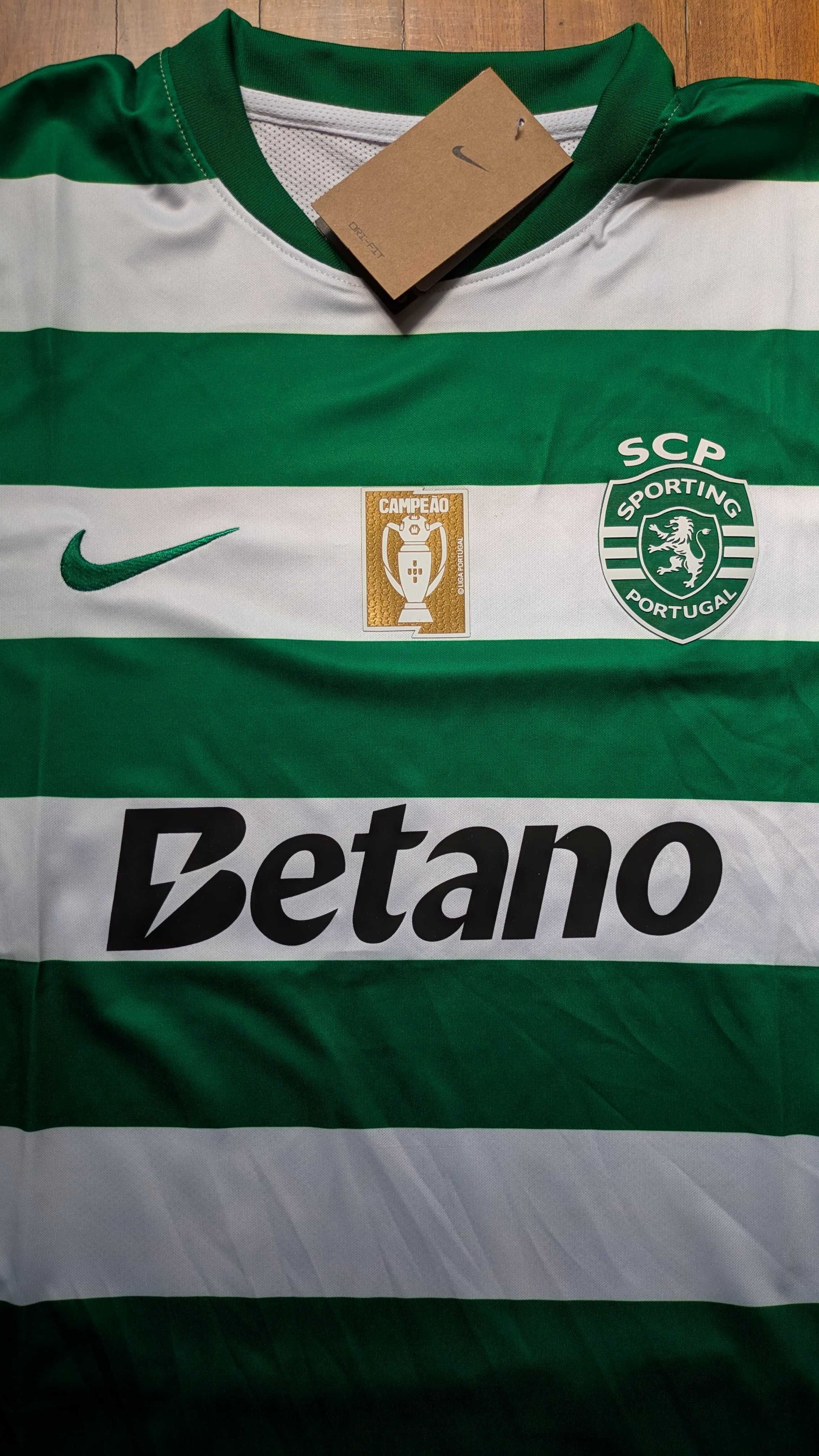 Camisolas Sporting Principal 25/26 [S, L, M, XL]