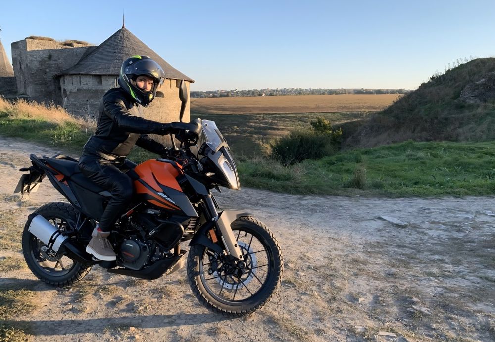 Мотокуртка шкіряна жіноча Shima Monaco Black у розмірі М.