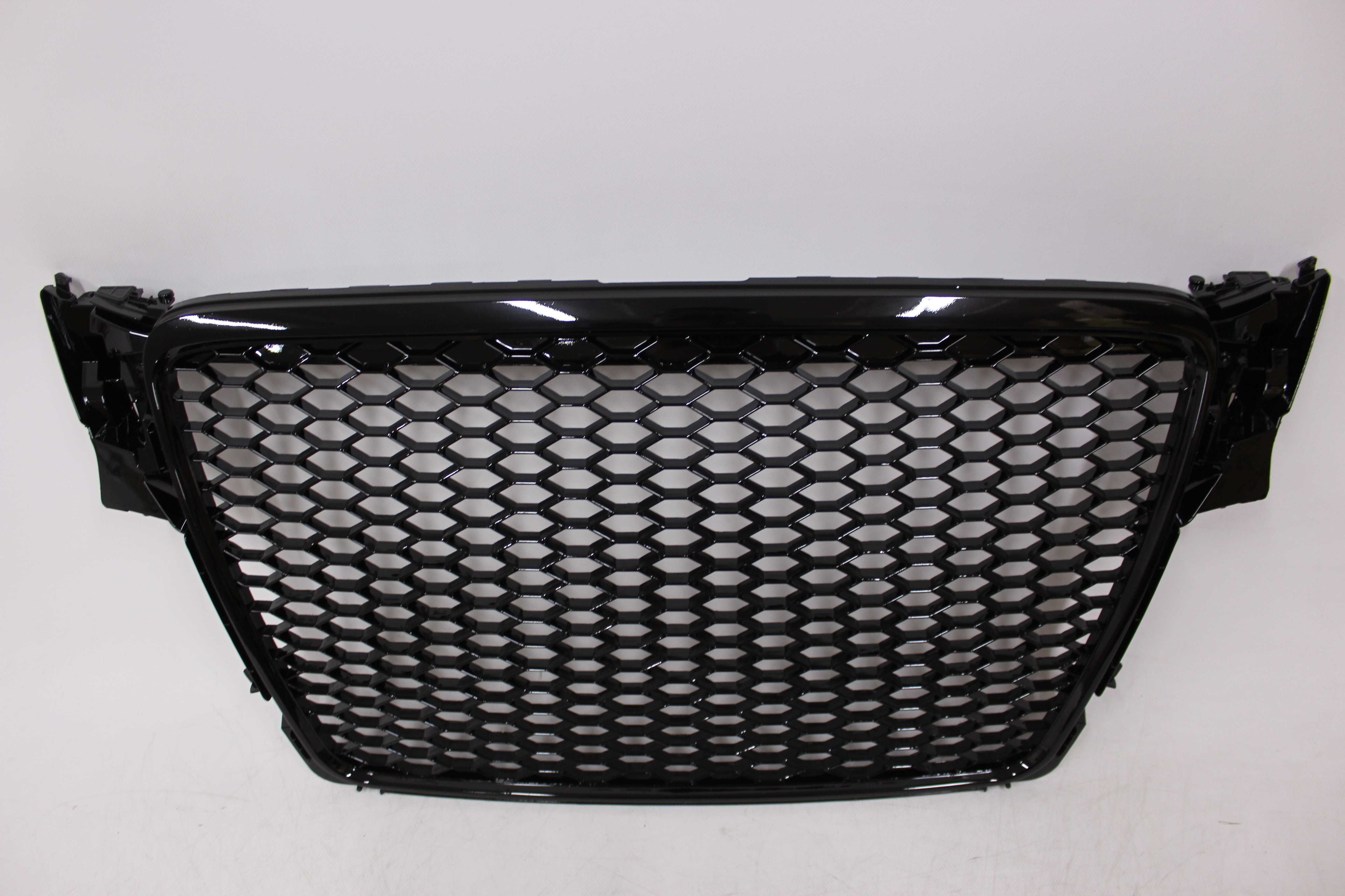 GRILL Atrapa chłodnicy AUDI A4 B8 08-11 RS-LOOK s-line Plaster miodu