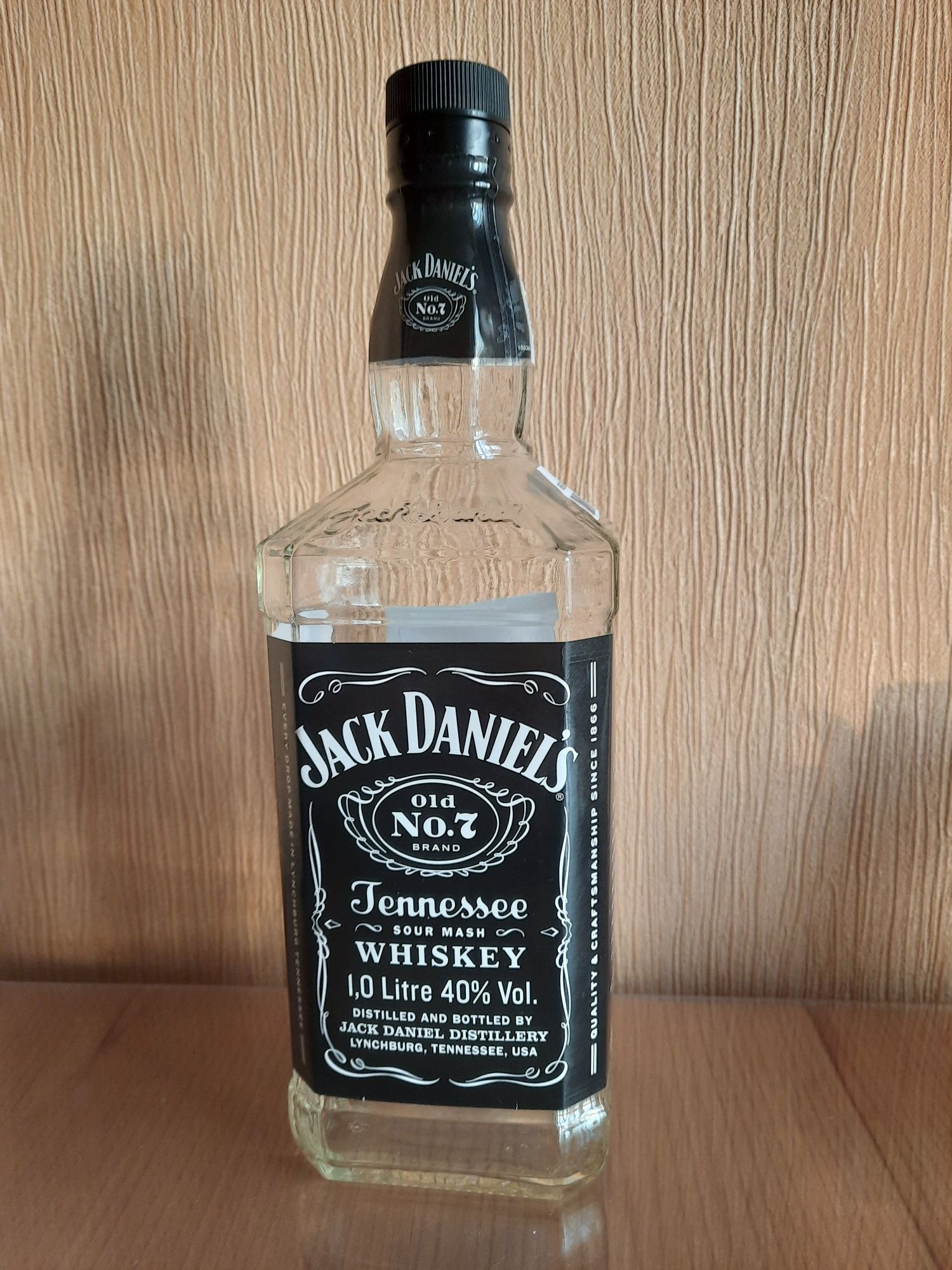Бутылка пустая Виски Jack Daniels  Объем 0,5 л Егермайстер 0,7 л