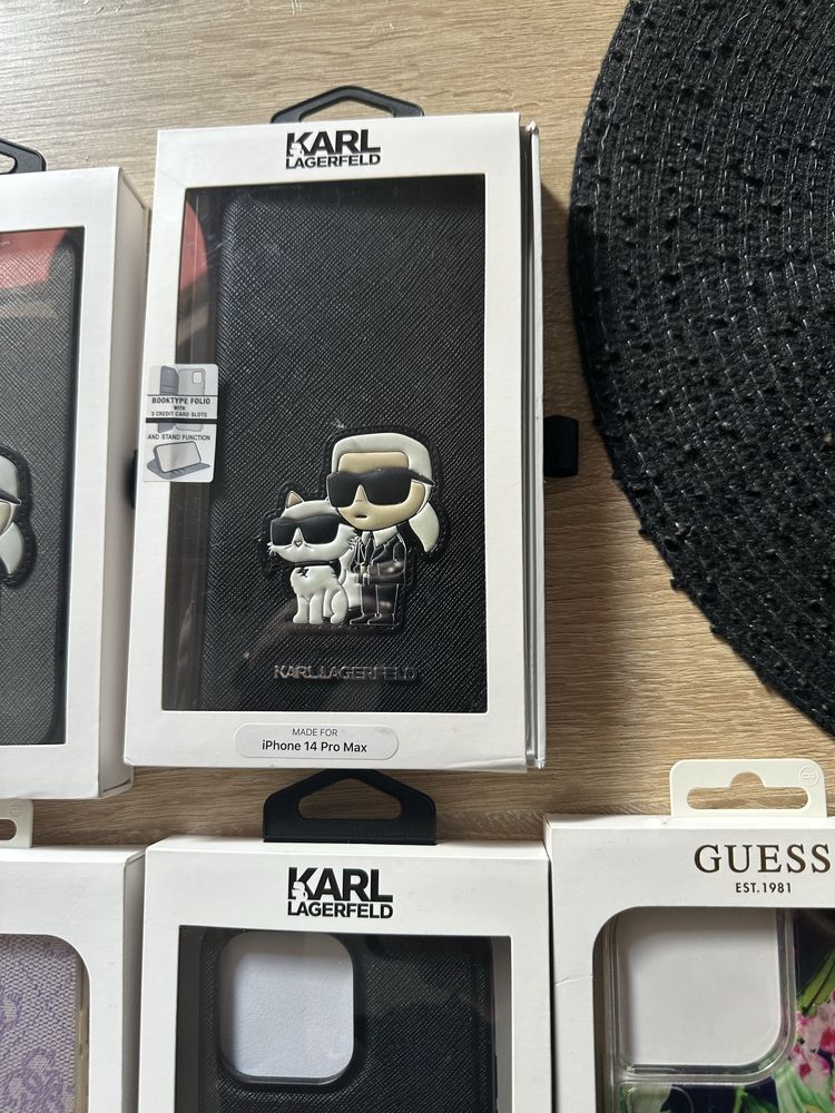 Etui iphone 14 pro max Karl Lagerfeld i Guess