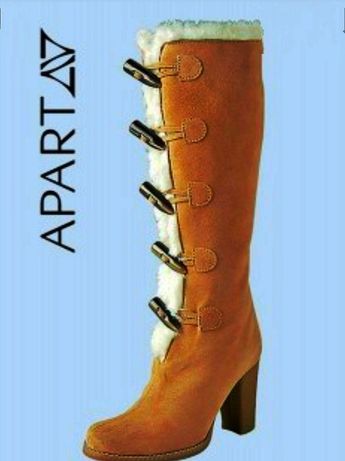 Продам кожаные зимние сапоги фирмы APART 41рр