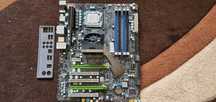 Porządny (prawie) retro zestaw płyta główna EVGA 750i SLI + C2D E7400