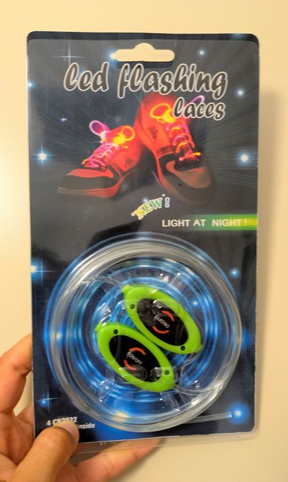 LED's desportivos de calçado