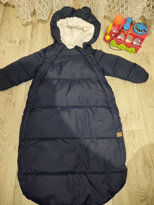Теплий зимовий конверт /комбінезон H&M для немовляти