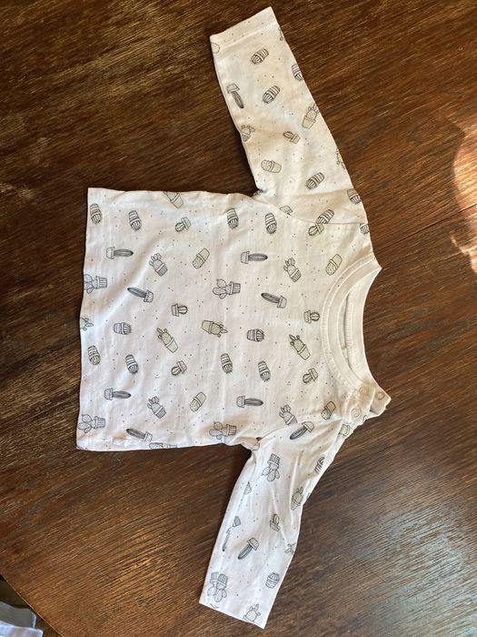 Bluzeczka niemowlęca Sinsay w kaktusy rozm. 62