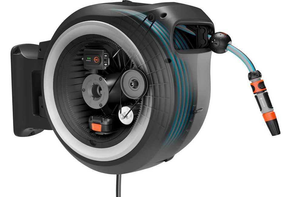 Nowa Gardena PowerRoll XL Solo – zwijacz do węża 35m, naścienny