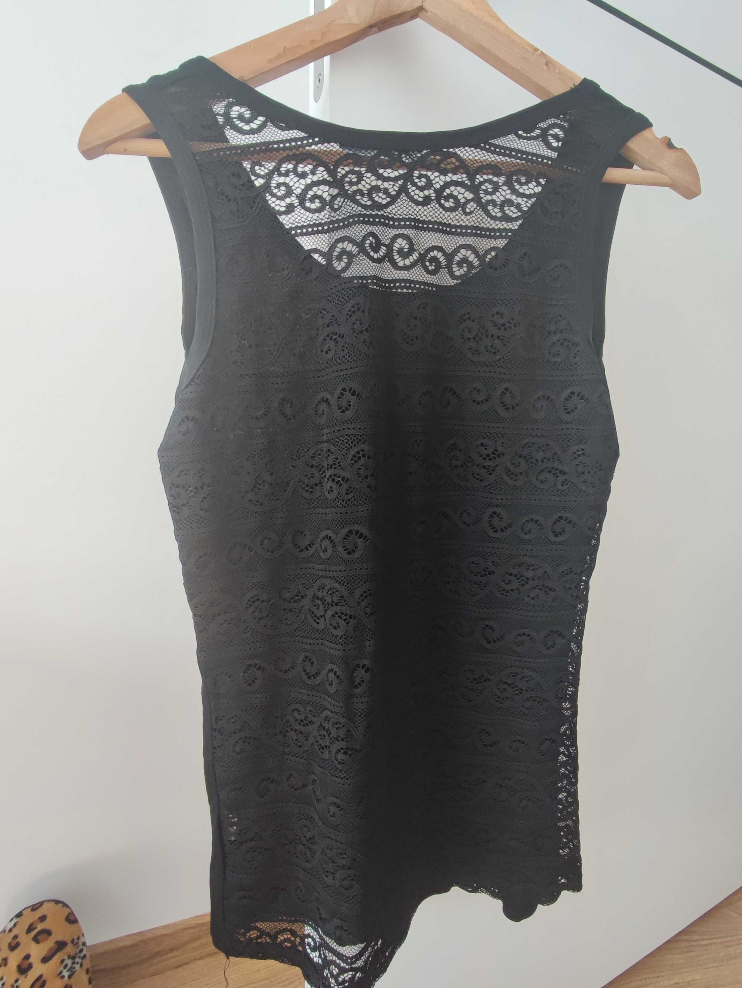 Top z ażurkowymi plecami "L"/"XL"