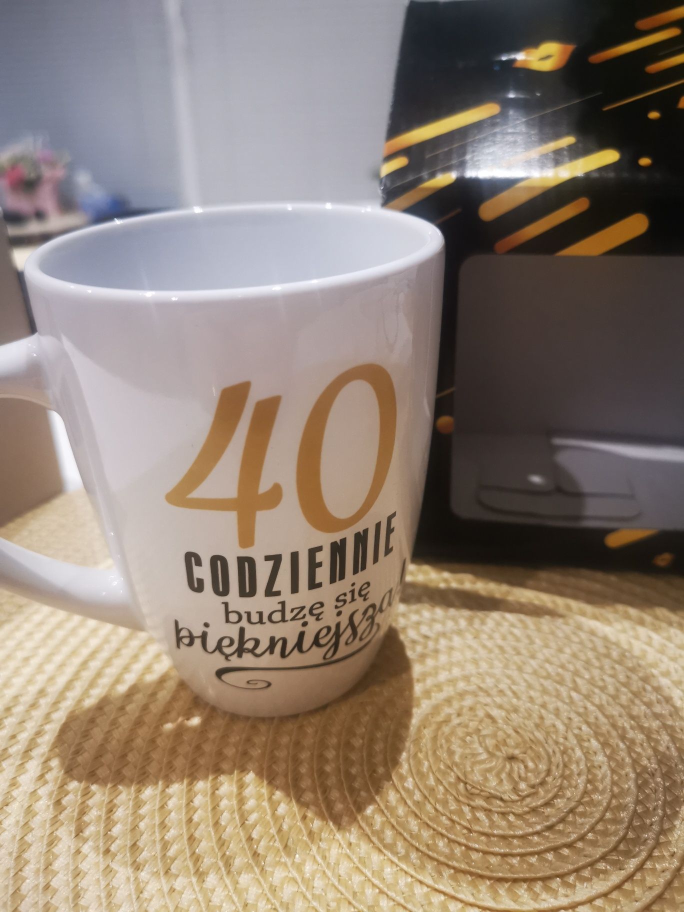 Kubek na 40 urodziny