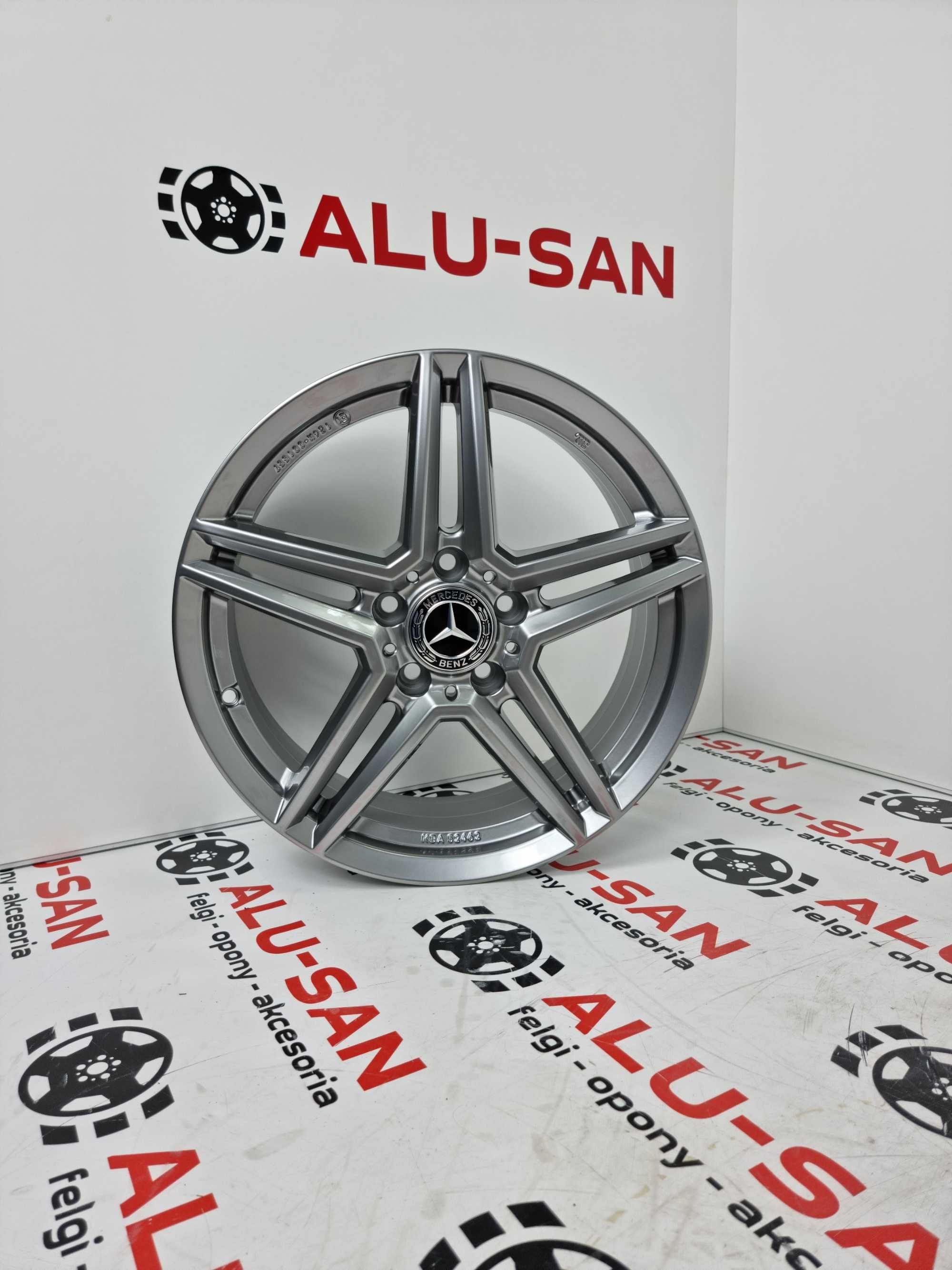 NOWE alufelgi MERCEDES 17" A Klasse B Klasse CLA GLA GLB - Grafit