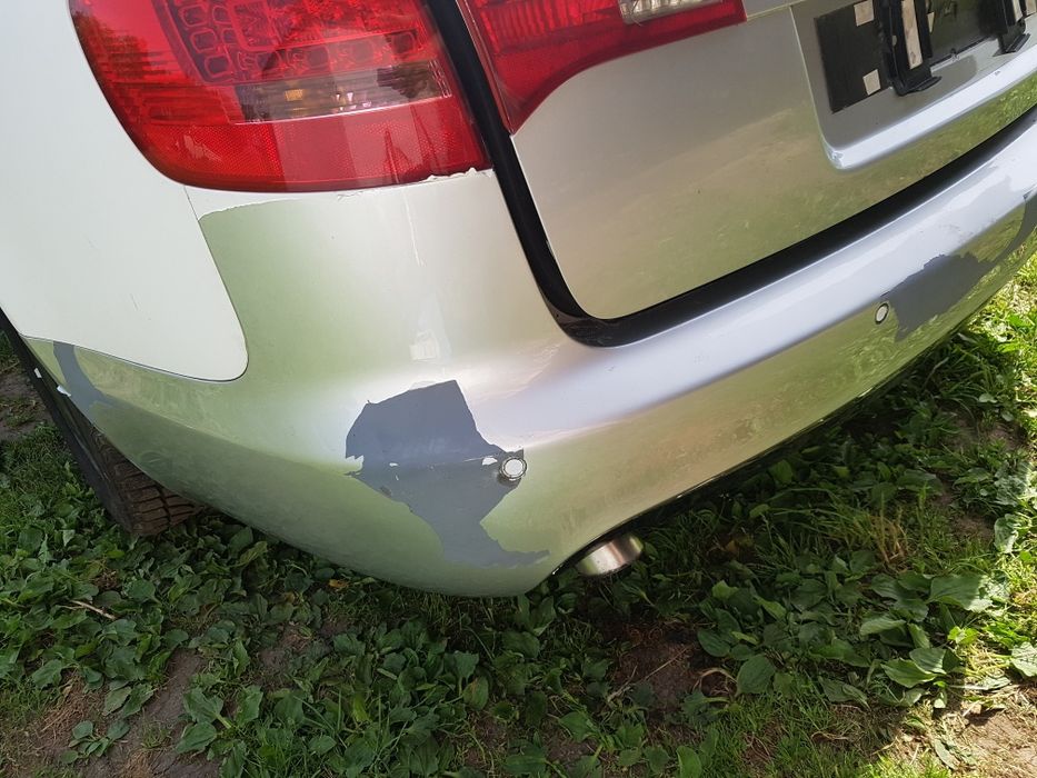 Audi a6 c6 kombi zderzak tył pod czujniki ly7w