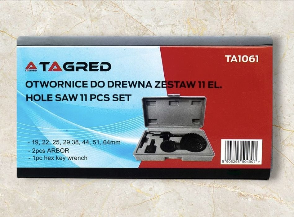 Otwornica do Drewna Koronkowe Otwornice 11 szt