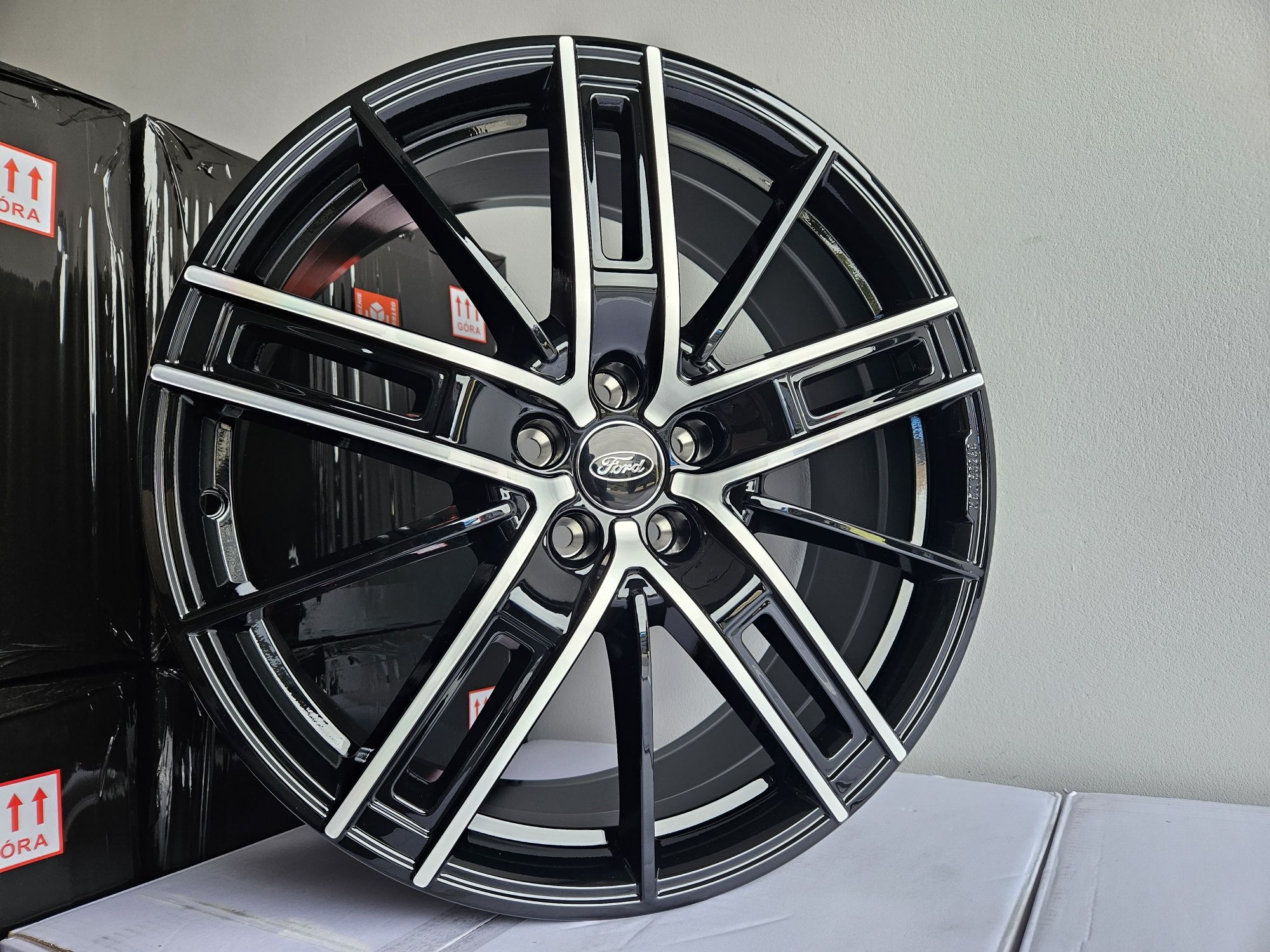FORD 19 " Nowe 5x108 Kuga EDGE S-Max Mondeo Fusion Focus Czarne Felgi