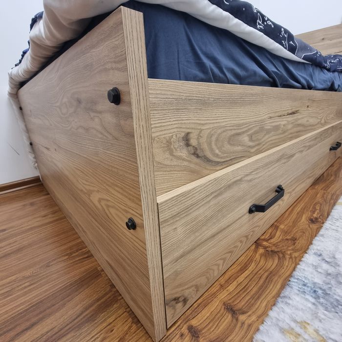 Łóżko z szufladą Lara BRW 90x200