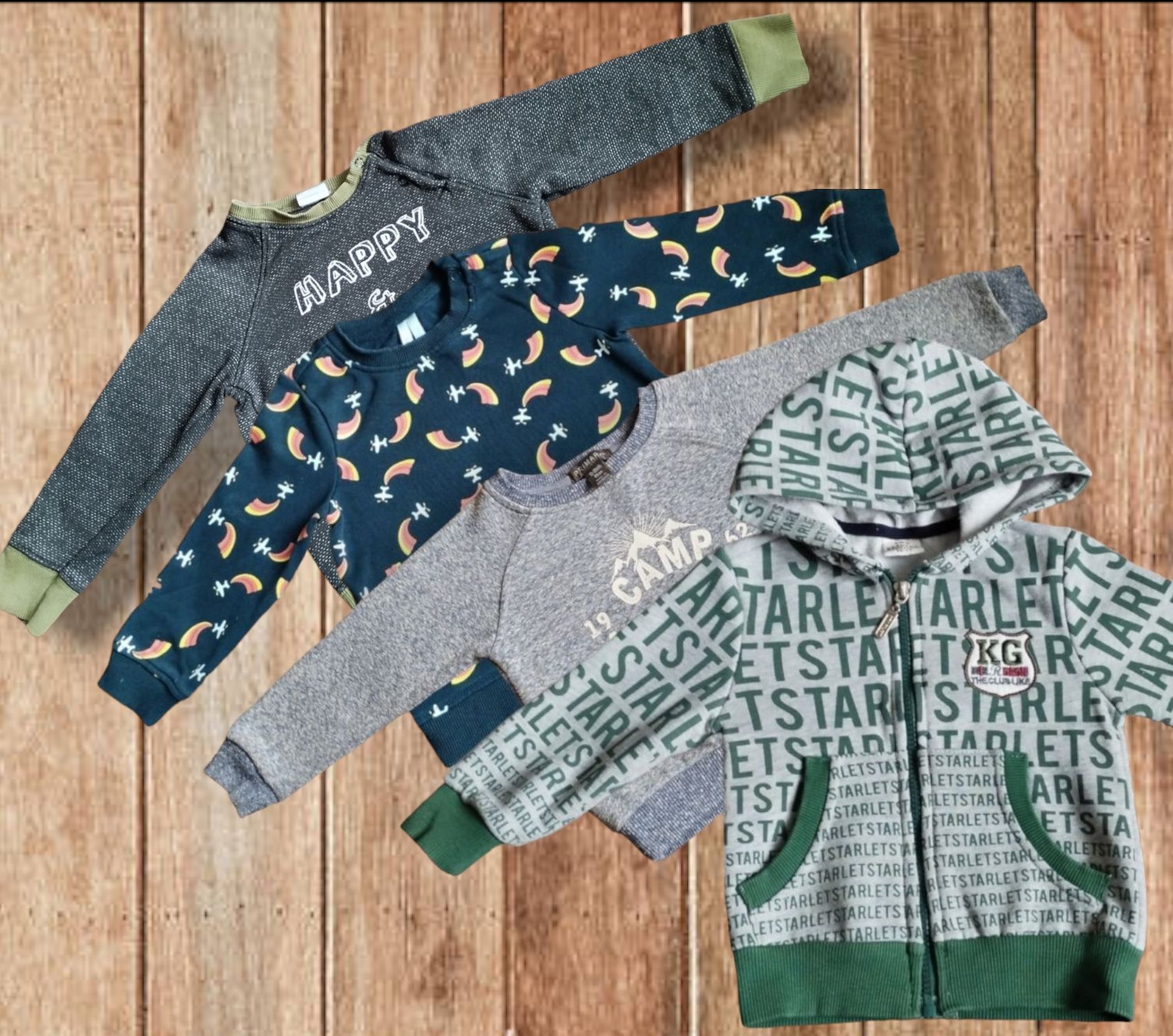 Лонгслив, свитер и кофта на мальчика 1-1,5 года