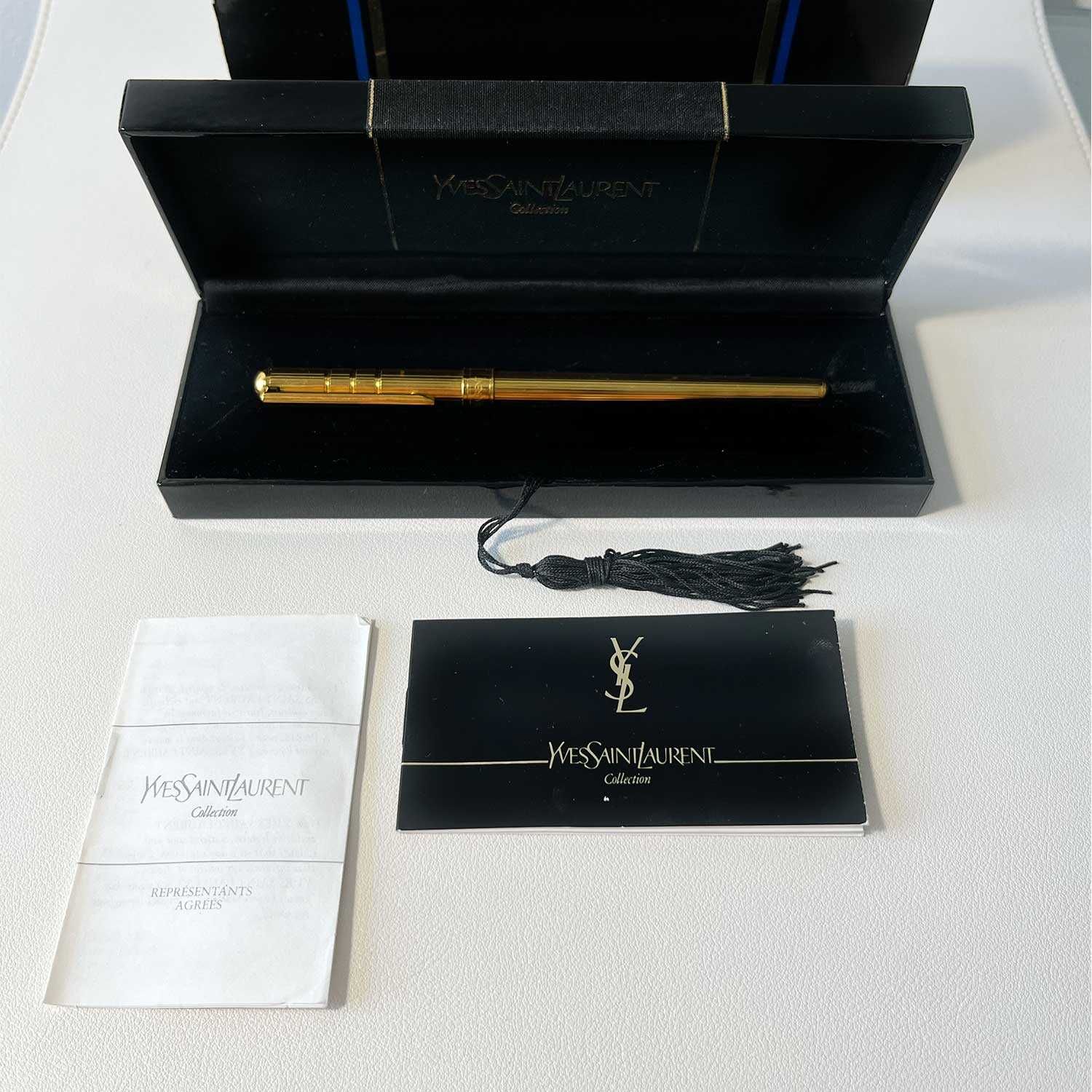 Caneta Ouro Yves Saint Laurent