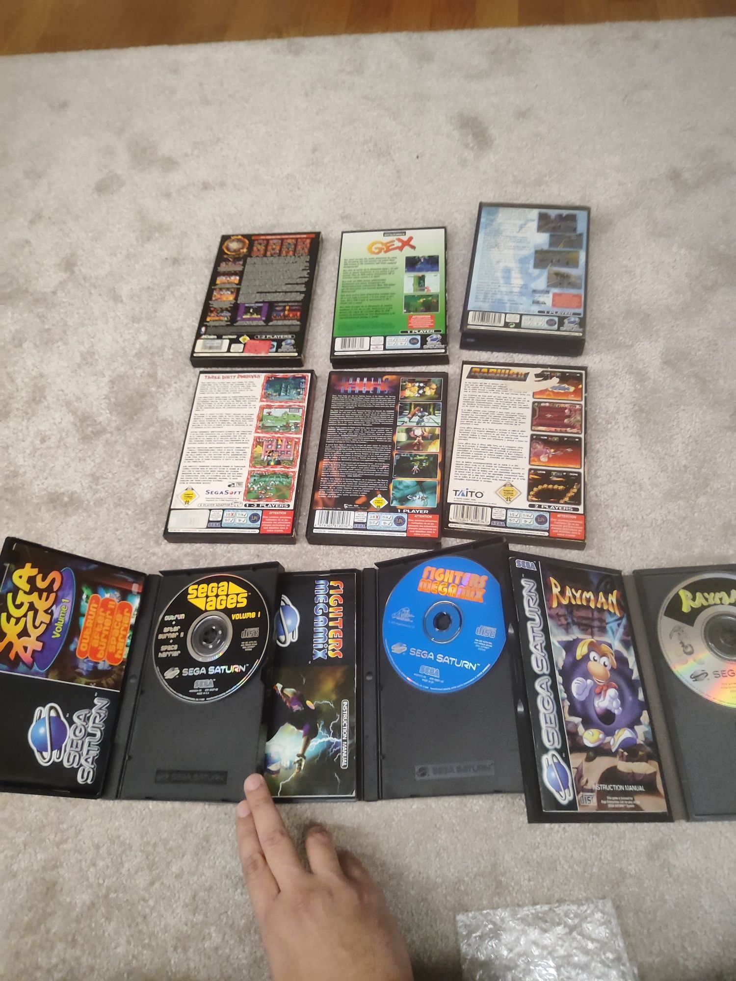 Jogos Sega Saturn