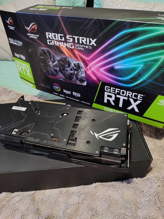 Placa Gráfica NVIDIA RTX ASUS Rog Strix 2080 Super OC 8gb