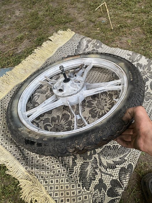 Колесо переднє в зборі р17 Альфа Дельта