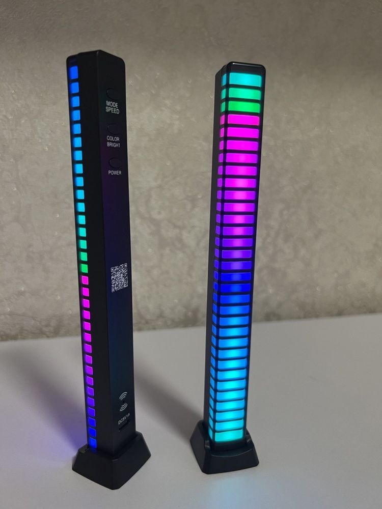 Музичний світильник RGB/USB лампа: звукове керування