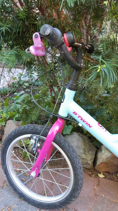 Rowerem Btwin dla dziecka