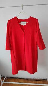 czerwona sukienka Frnch