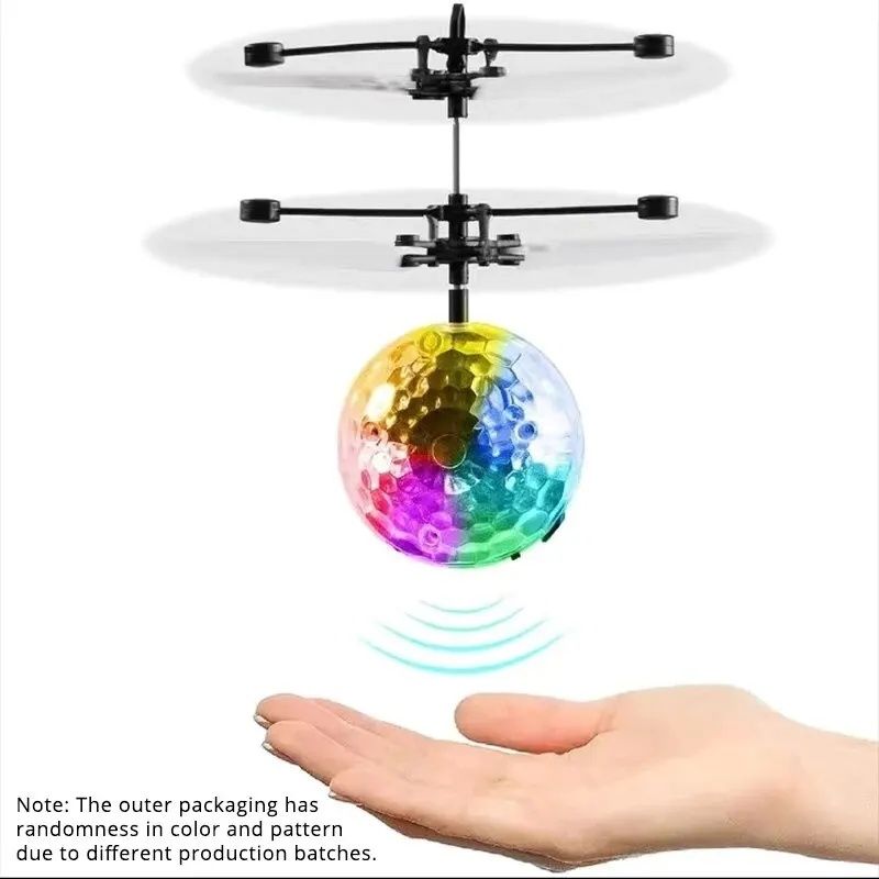 Helikopter Copter latająca dyskotekowa kula LED na akumulator