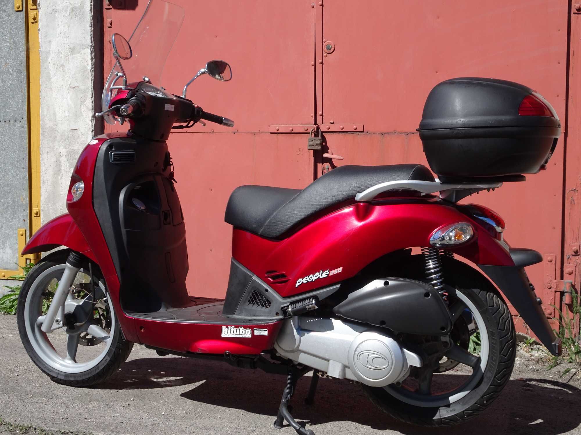 Kymco People 250 Bezwypadkowy z Niemiec  Kufer Szyba beverly scarabeo