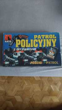 Gra planszowa Patrol Policyjny retro