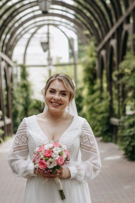 Весільна сукня в бохо-стилі