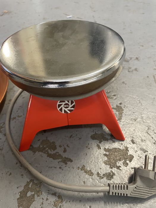 Fogao de placa eletrico edeal para campismo ou para casa esta novo