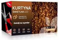 Kurtyna świetlna kurtyna led 3x3 m 300 led usb