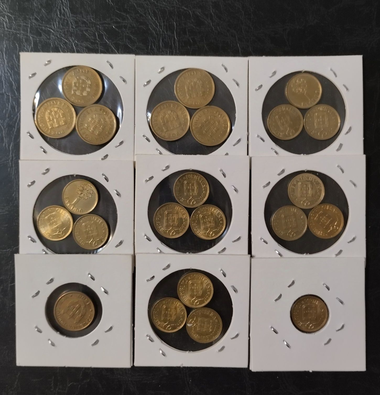 Moedas portuguesas de escudo