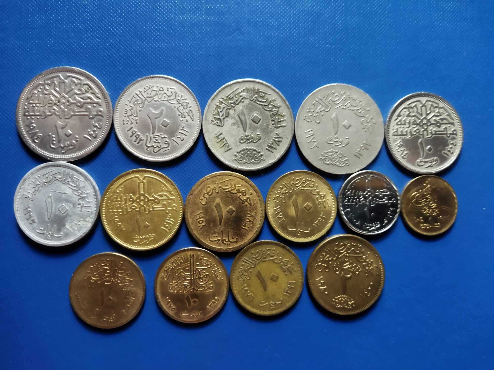 набор Монет Египта №2 и Мексики