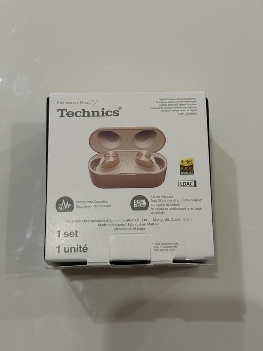 Навушники TWS Technics EAH-AZ40M2 Rose Gold