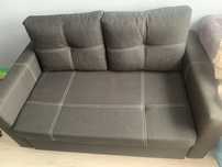Czarna sofa Sofia  z Black Red White