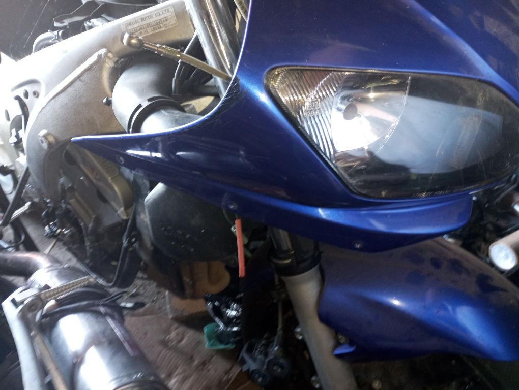 Części Yamaha yzf r6 rj03 98-02 bak lagi alternator sprzęgło ogon set