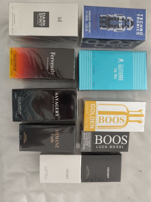 Zestaw zapachów MĘSKICH z neta