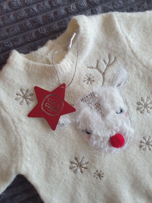 Zestaw komplet świąteczny dla dziewczynki 80