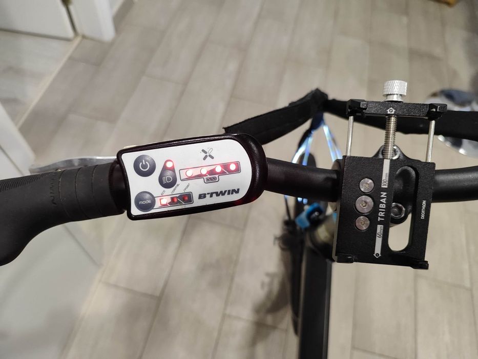 Bicicleta elétrica Decathlon