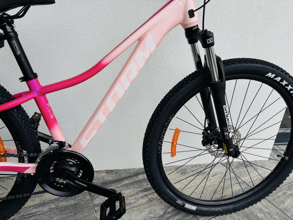 Damski Storm Shark 3.0 Lady 27.5, róż, mała rama, Altus, hydraulika